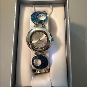 Maurice Silver and Blue Watch